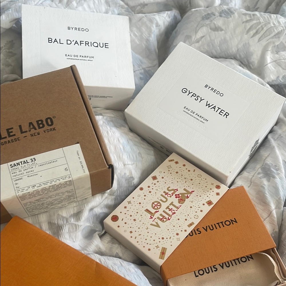 Variety of EMPTY boxes